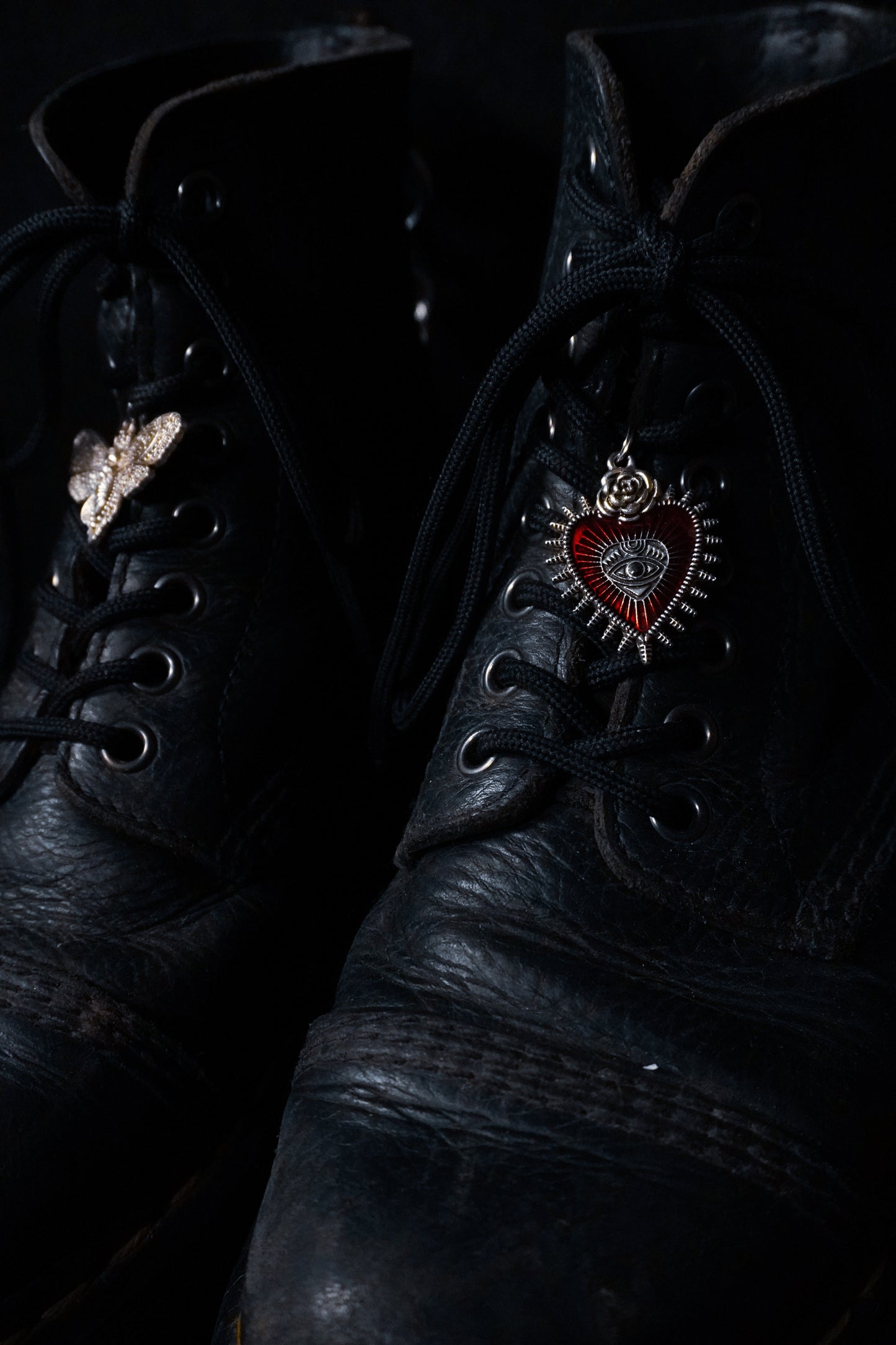 Bijou pour lacet - Cœur observateur