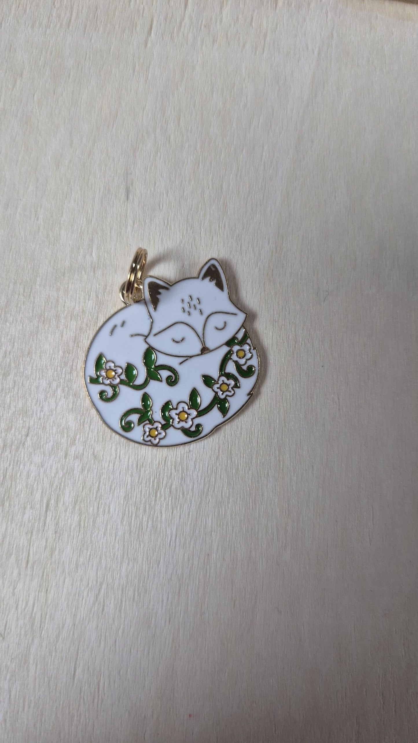 Bijoux pour chaussure renard couleur or - Shoes charm - boot charms (dr Martens style) accessoires de chaussures, bijoux 1460, doc tag