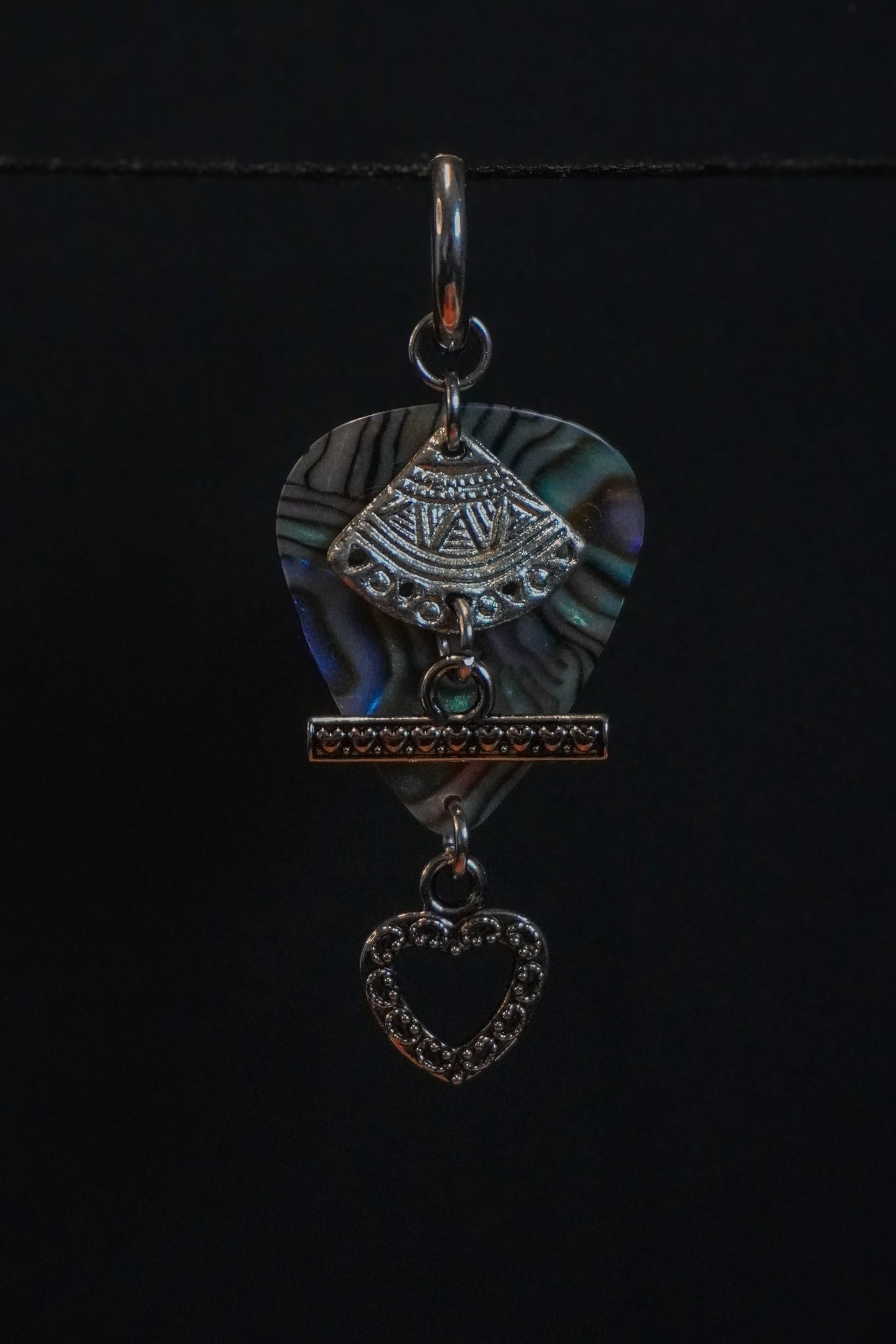 Mono boucle médiator coeur
