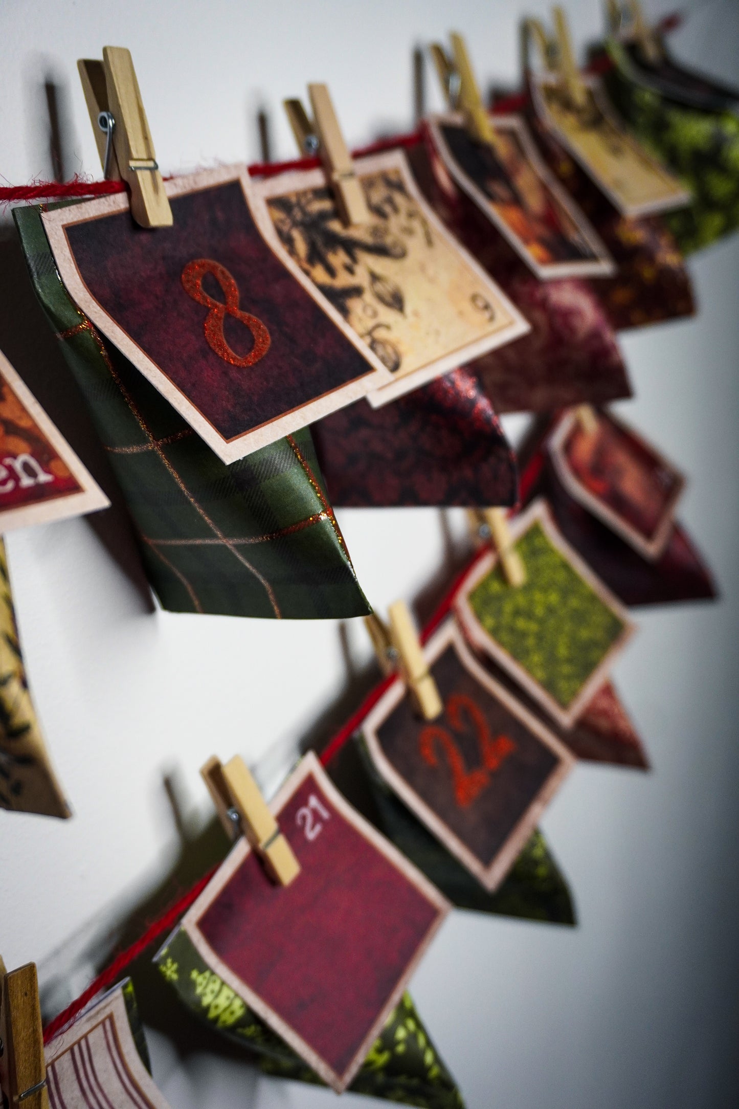 Calendrier de l’Avent - Bijoux et gourmandise Rouge et vert 🎅