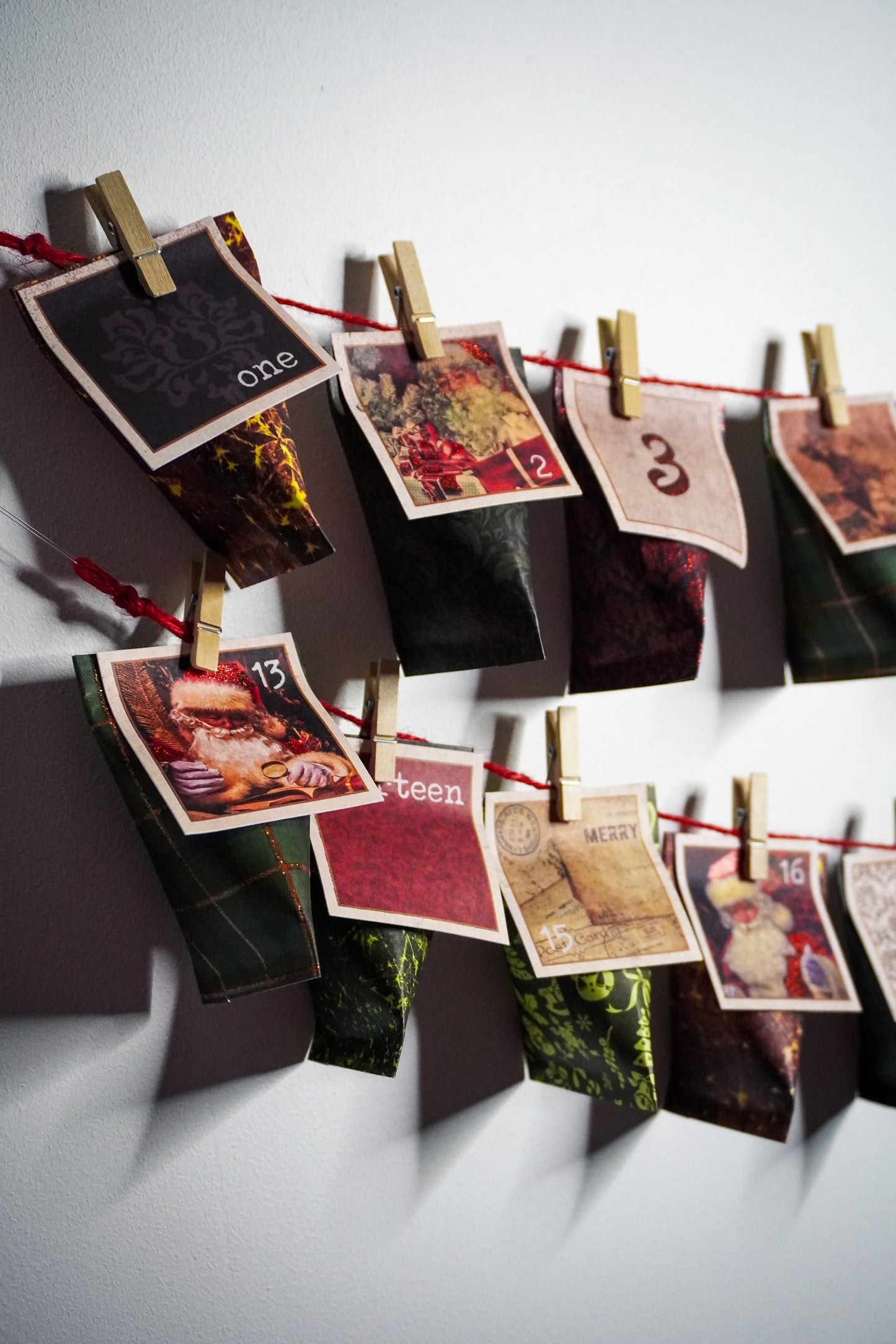 Calendrier de l’Avent - Bijoux et gourmandise Rouge et vert 🎅