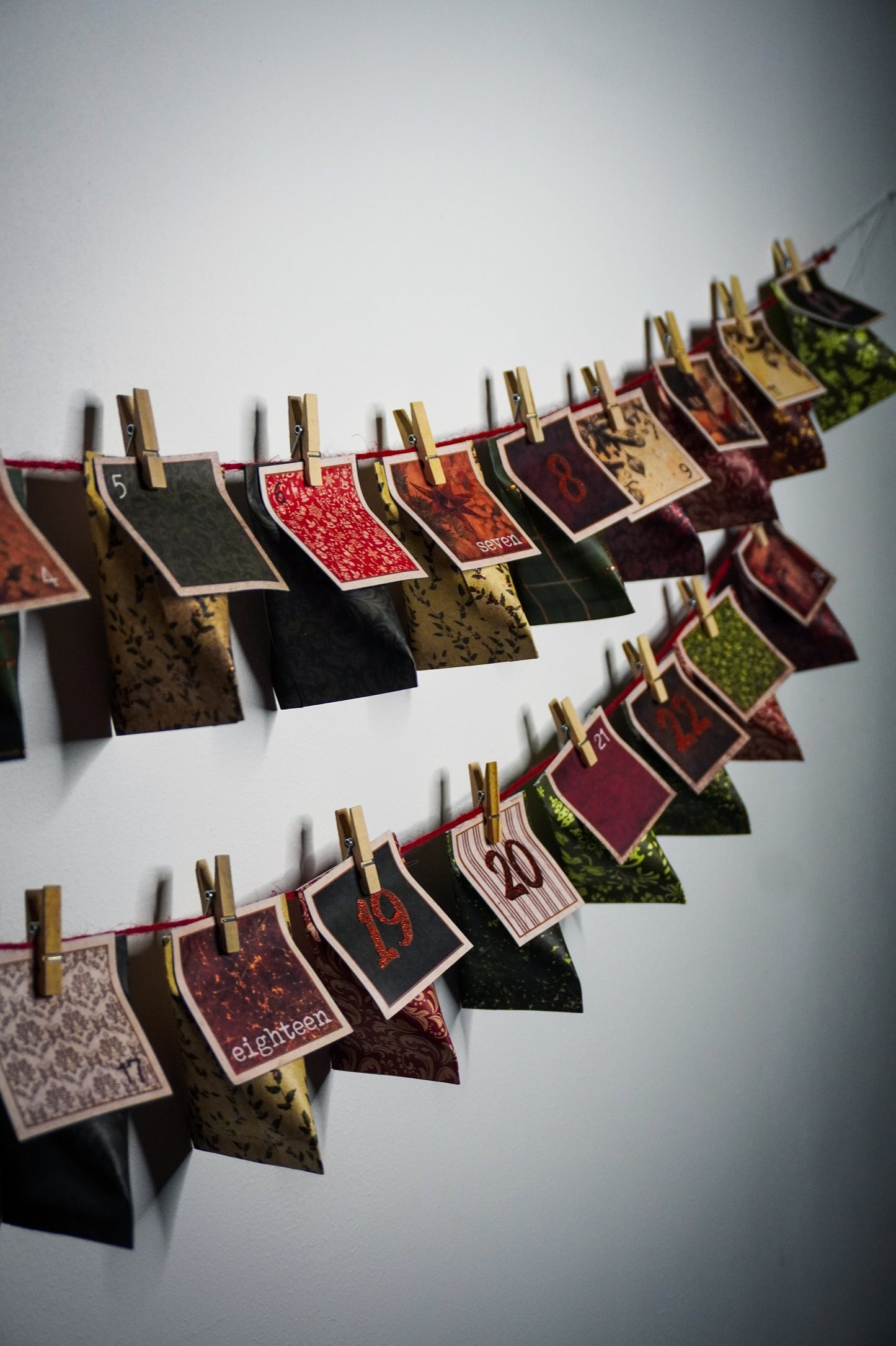 Calendrier de l’Avent - Bijoux et gourmandise Rouge et vert 🎅