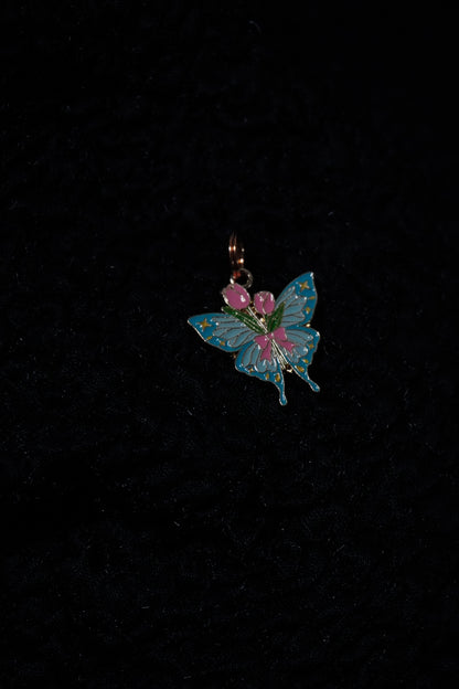 Bijou pour lacet - Papillon flower