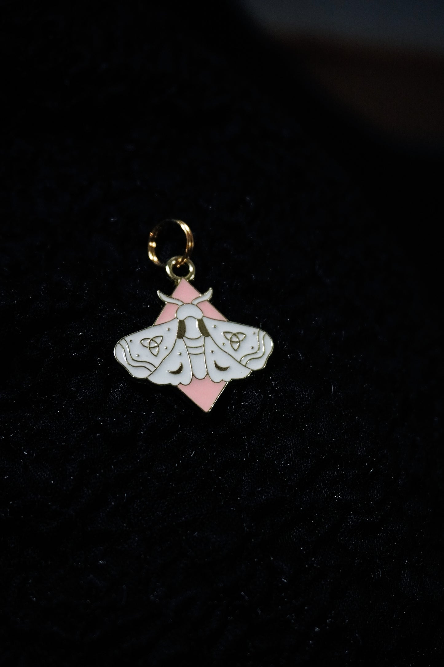 Bijou pour lacet - Papillon blanc