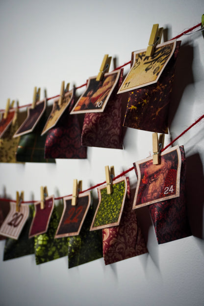 Calendrier de l’Avent - Bijoux et gourmandise Rouge et vert 🎅