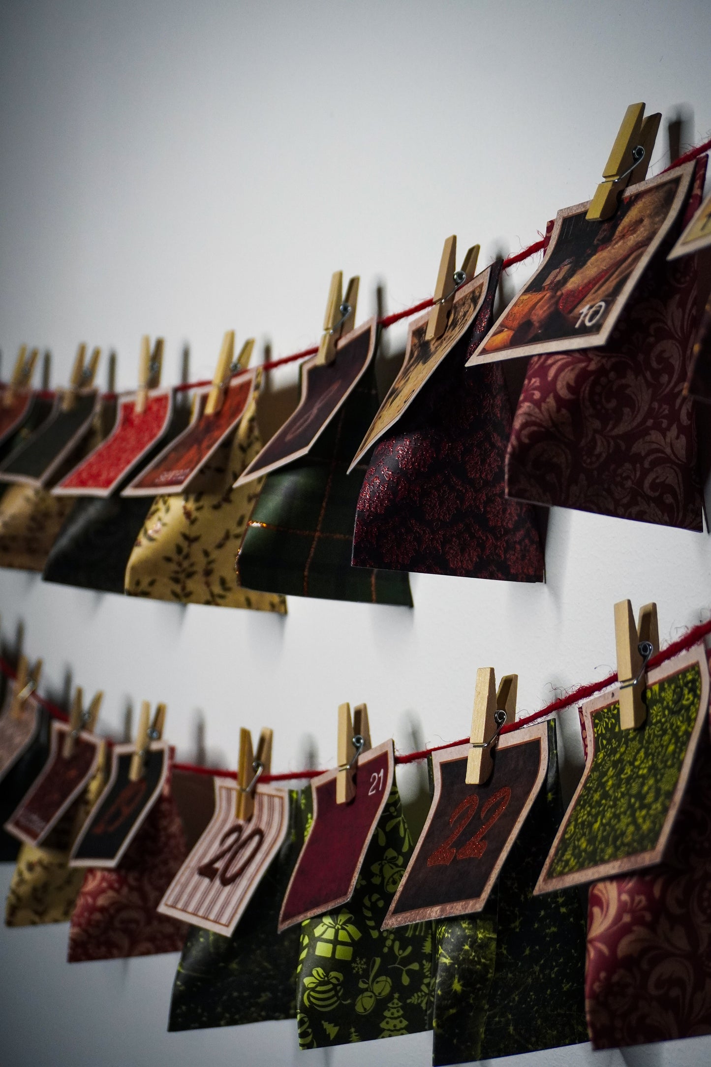 Calendrier de l’Avent - Bijoux et gourmandise Rouge et vert 🎅