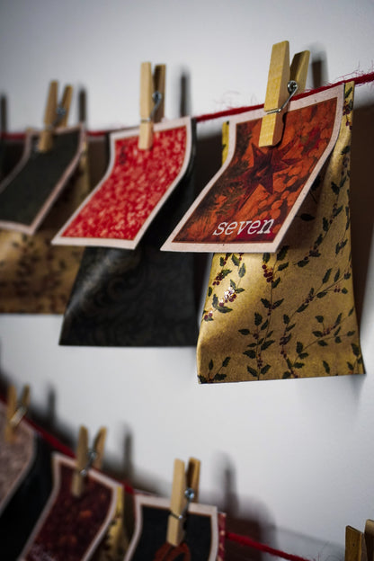 Calendrier de l’Avent - Bijoux et gourmandise Rouge et vert 🎅