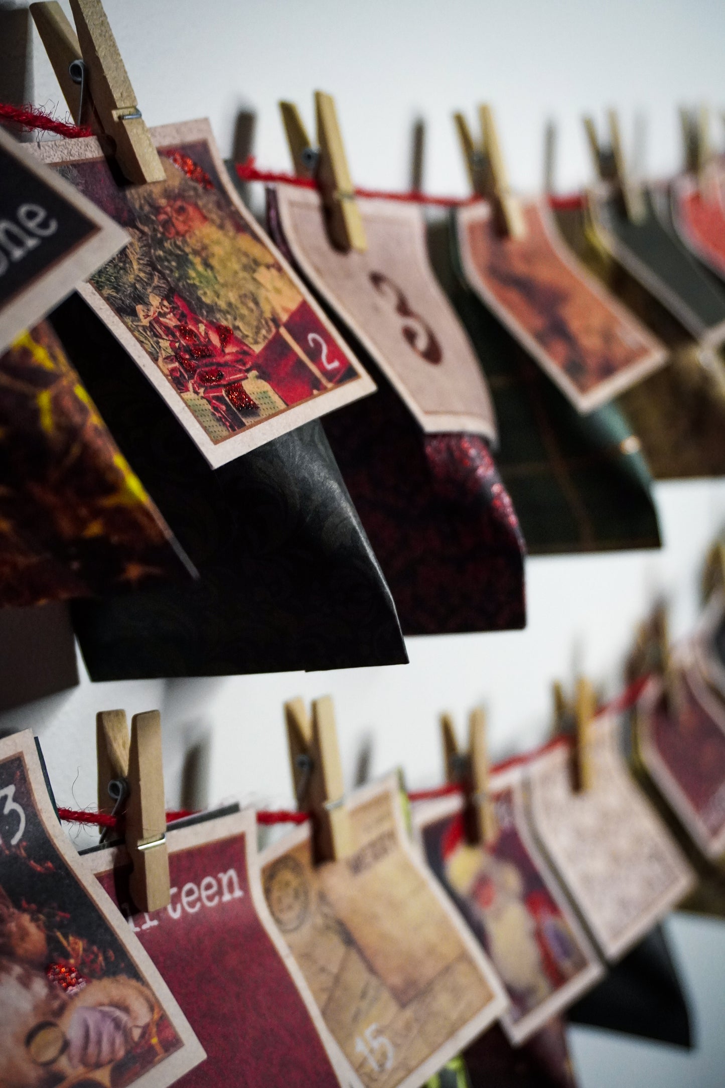 Calendrier de l’Avent - Bijoux et gourmandise Rouge et vert 🎅