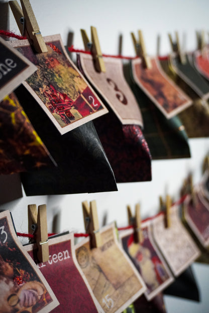 Calendrier de l’Avent - Bijoux et gourmandise Rouge et vert 🎅