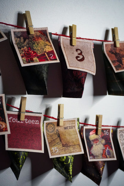 Calendrier de l’Avent - Bijoux et gourmandise Rouge et vert 🎅