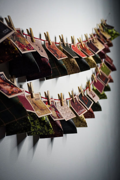 Calendrier de l’Avent - Bijoux et gourmandise Rouge et vert 🎅