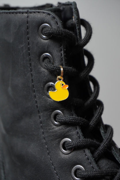 Bijoux pour chaussure canard couleur or - Shoes charm - boot charms (dr Martens style) accessoires de chaussures, bijoux 1460, doc tag