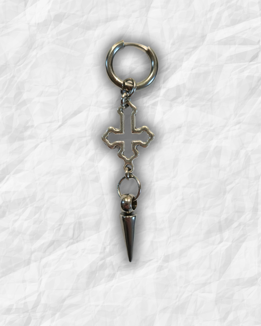 Mono boucle - Croix retourné