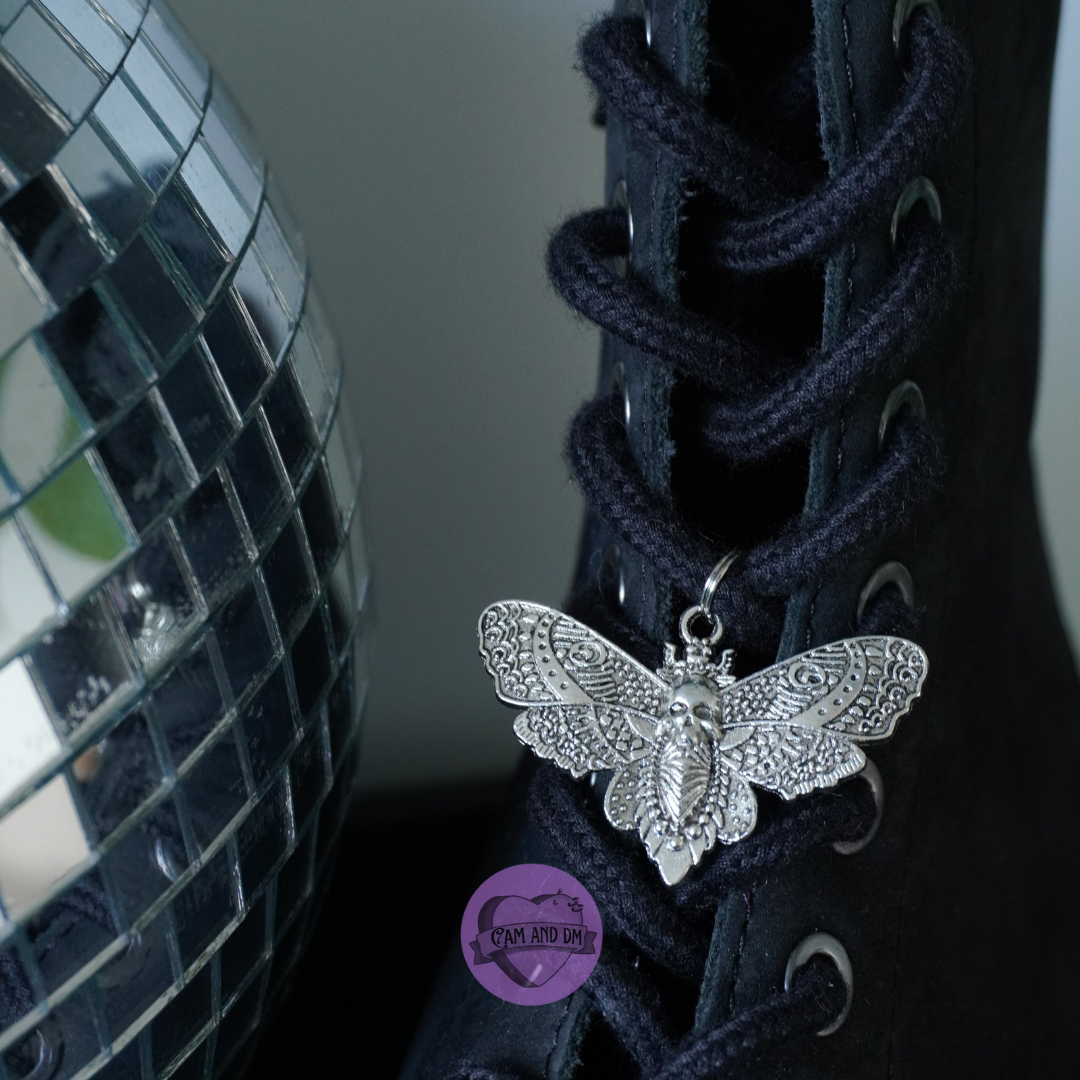 Motten-Schnürsenkel-Charme - Schuh-Charm Schuh-Charm
